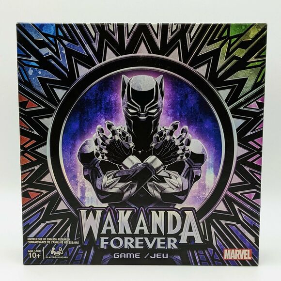Black Panther Wakanda Forever Game Brand New Spin Master 2020 Marvel MCU - Picture 1 of 4